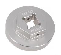 Herramienta de zócalo del pedalier de la bicicleta diseñada para Praxis Works T47-lB Bielas utilizadas en bicicletas Llave de aleación de aluminio mecanizada de precisión