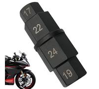 Herramienta Del Eje - Eje Hexagonal | Adaptador De Enchufe Del Controlador Dl Husillo | Tabón De Huso DeServicio Pesado Para La Extracción Rueda Delantera Di La Motocicleta, Hecha Di Acero Dur