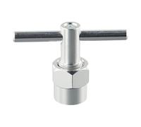 Herramienta del solvente del cartucho de la ducha - Horquilla del cartucho del grifo, herramienta del extractor | mano de aluminio durable para eliminar de la válvula de la ducha, repa