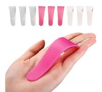 Herramienta depilatoria para abrazar el cuerpo con bordes redondeados, superficies no porosas para aplicación de crema higiénica, herramienta de depilación curva para contornos corporales