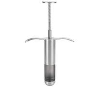 Herramienta descorazonadora de frutas de acero inoxidable, dátiles rojos, removedor de núcleo de uva de espino, utensilios de cocina, operación simple, duradero, resistente a la