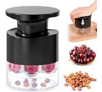 Herramienta Deshuesadora de Cerezas, Gadgets Deshuesado 7 Agujeros | Herramienta Deshuesador De Presión Para Encimera, Cocina, Restaurante, Bar, Y Reuniones,