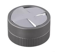 Herramienta distribuidora de café de acero inoxidable para una distribución uniforme del suelo, diseño adaptable a la gravedad compatible con portafiltro de 51 mm, 53 mm, 58,35 mm (51 mm)