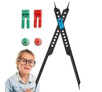 Herramienta divisora de escala, dispositivo de medición proporcional de 10 cm, guía de relación de arquitecto, instrumento de escala de dibujo, ayuda de dibujo de perspectiva de precisión, calculadora