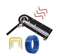 Herramienta Doblador de Alambre | Herramienta Manual de Precisión Portátil | Máquina para Doblar Cable Eléctrico | para Conductos Tubería Aluminio Cobre Hierro Reparación Automotriz Taller