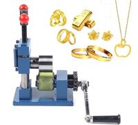 Herramienta dobladora de joyas con manivela - Máquina dobladora de metal para pulseras, anillos, laminador compacto