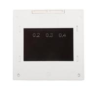 Herramienta educativa integral de 50 x 50 mm, juego de rejilla de difracción de interferencia para aprender conceptos de física (agujeros redondos)