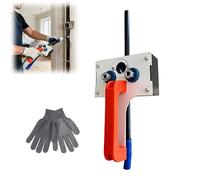 Herramienta eficiente para Pasar Cables, Herramienta para Taladro para electricistas, Herramienta eficiente para el Paso de Cables a través de conductos y Paredes, Sistema de guía magnética (A)