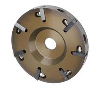 Herramienta Eléctrica de Placa de Disco de Recorte de Pezuñas de Aleación de Aluminio con 7 Cuchillas para Cuchillo de Pezuña de Ganado, Recorte de Pezuñas de Ganado y Caballos (7 Cabezales