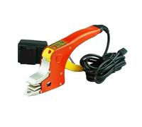 herramienta electrica Kit de bandas for flejado de embalaje de paletas, sellador de máquina flejadora manual de fusión en caliente for herramientas de flejado eléctrico sin hebilla con correa de PP co
