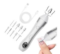 Herramienta eléctrica para limar uñas - Máquina de taladro de uñas eléctrica, kit de manicura recargable calidad salón para principiantes profesionales hogar arte uñas