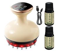 Herramienta eléctrica para masaje de celulitis: herramienta de cuidado muscular inteligente con calefacción ajustable de 400 g y 9 niveles, masajeador con ventosas, dispositivo de succión | Terapia de