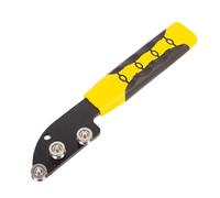 Herramienta enderezadora de cables: engarzadora manual de tubos, looper perforador portátil, accesorio de envoltura duradero, suministro para manualidades de alta calidad | Enderezadora de alambre pro