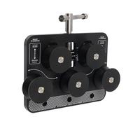 Herramienta Enderezadora De Tubos Doble Rodamiento Para Líneas Frenos Automotrices Tuberías 3/16" A 1 0 Pulgadas Diámetro Operaciones Que No Dañan Herramienta Reparación Líneas