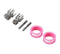 Herramienta enhebradora de tuberías de agua de 20 mm y 25 mm, diseño integrado de 1 pieza para rosca interna y externa, juego de grifos y troqueles de metal para tuberías de fontanería PPR y PVC, 20