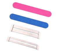 Herramienta ergonómica de extracción de trastes de guitarra con protector de diapasón y juego de apósito de piedra de pulido para músicos, piedra niveladora