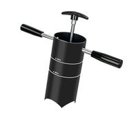 Herramienta ergonómica para hacer agujeros de golf, acero suave, transportable, aceptado por USGA, diversión familiar, fácil agarre, excavadora de agujeros de golf