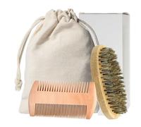 Herramienta esencial para el peinado de la barba para los hombres con cepillo profesional de tijeras plegable peine cuidado esencial