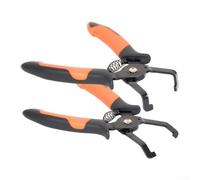 Herramienta especial para quitar clips de empuje de pasador central con ángulos de 40 grados y 85 grados para talleres de carrocería (40 °)