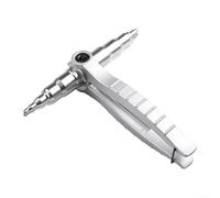 Herramienta expansora de tuberías para tubos de cobre HVAC, herramienta manual portátil con cuerpo de aleación de zinc chapado en níquel resistente para líneas de refrigeración y aire acondicionado