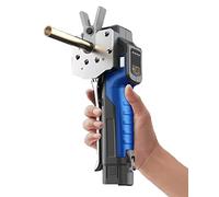 Herramienta expansora de tubos, kit de herramientas de ensanchamiento inalámbrico con luz LED, bengala excéntrica de 45°, súper carga de 50 W, para tubos de cobre suave, aluminio, latón