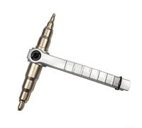 Herramienta expansora manual de tubos de cobre, acero inoxidable para reparación de HVAC, herramienta de estampación compatible con sistemas de refrigeración de aire acondicionado