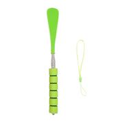 Herramienta extensible de metal para zapatos, longitud ajustable, 28-70 cm de largo, levantador de cuernos para ancianos, embarazo, ayudante de zapatos retráctil, Green, Talla única