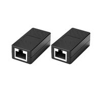 Herramienta extensor de acoplador RJ45 ABS, conector de puerto Ethernet de 1 Gbps para routers/consolas de juegos/redes domésticas acoplador Ethernet