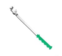 Herramienta extensor de llave dinamométrica de 500 mm para extensión de llave, adaptador de barra de acero al cromo vanadio con extremo abierto, para pernos difíciles y tuercas oxidadas (verde)