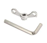 Herramienta Extracción Manivela Bicicleta, Llave para Cigüeñal Compatible con Shimano Hollowtech II, 2 en 1 Juego Bielas Herramienta Tapa Ajuste Manivela Herramienta Extracción Cigüeñal Bicicletas