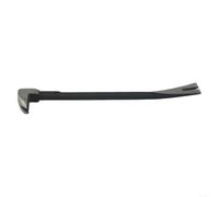 Herramienta extractora de clavos resistente para clavos sin cabeza, barra de palanca de acero de aleación con agarre cómodo para carpintería y eliminación de suelos, 29 cm (C)