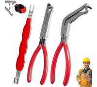 Herramienta extractora de enchufe eléctrico 3 en 3, extractor de conectores para coche, herramienta de extracción universal para cables de vehículos, herramienta mecánica (C#3-1)