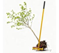 Herramienta extractora de raíces de árboles de pie for trabajo pesado, extractor de raíces de postes y árboles pequeños, equipo de extracción postes de cerca rotos,elevador extracción estacas nieve