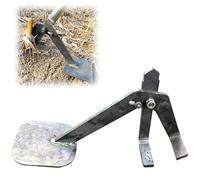 Herramienta extractora de raíces para postes de tracción, extractor de postes resistente para una extracción sin esfuerzo en patio, granja y jardín