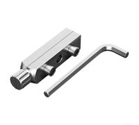 Herramienta extractora de rosca de grifo de acero al carbono para grifos rotos, kit de reparación de tuberías de agua con llave para necesidades de fontanería de baño y cocina (B)
