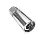 Herramienta extractora de tornillos con enchufe cuadrado de 1/2 pulgada para extracción e instalación de pernos de cabeza rota con acero al cromo vanadio de 6 mm, 8 mm, 10 mm, 12 mm (12 mm)
