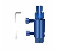Herramienta extractora de tuberías rotas, removedor de roscas de grifo de metal con llaves, herramienta de extracción de tuberías rotas para reparación de fontanería de 1/2 a 1 pulgada, azul