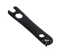 Herramienta flexible de 4 puntos para cortador en ángulo de 100 mm, engranaje de acero de alto carbono con configuraciones rápidas, llave amoladora resistente a la extracción