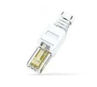 Herramienta for conectores RJ45 Cat6A, conector Cat 6a for cables Ethernet sin blindaje de 23-26 AWG(2PCS,CAT5e)