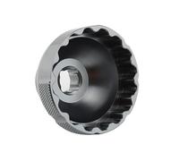 Herramienta for pedalier de Bicicleta de 16 Muescas de 44 mm Compatible con BBT-69.2(Gray)