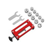 Herramienta funcional de posicionamiento de agujeros para integración sin costuras en líneas de producción de fábrica y programas de entrenamiento, localizador de agujeros de aleación de aluminio