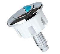 Herramienta general de repuesto para botón de inodoro, fácil montaje, construcción de ABS fuerte, actualizaciones de respuesta rápida para baño, botón moderno de baño