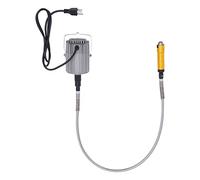 Herramienta giratoria eléctrica 780 W, lijado rápido colgante Flex Shaft 25000 rpm con pedal ajustable cepillo externo conector de carbón para bricolaje producción artesanal