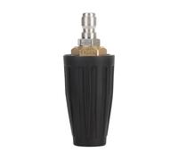 Herramienta giratoria for lavadora de coche con boquilla de agua, conexión rápida de 1/4 pulgadas for lavadora de alta presión 4000PSI 4 GPM 1 pieza(Black)