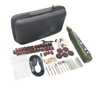 Herramienta giratoria inalámbrica con batería recargable con accesorios, herramienta giratoria de 4,2 V para lijar, pulir, herramienta rotativa de corte
