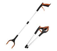 Herramienta Grabber Reacher - Reacher Grabber Pickup Tool, Herramienta Grabber Reacher para personas mayores | Garbage Grabber -stick Click, 33 pulgadas, herramienta plegable Reacher Grabber