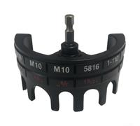 Herramienta grande de liberación rápida para M30 y inferior para uso en el lugar de trabajo con vástago hexagonal para compatibilidad con taladro eléctrico e instalación rápida de tuercas en varillas