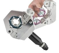 Herramienta hidráulica de crimpado de mangueras, crimpadora manual para accesorios de púas y cuentas, esencial para reparación de aire acondicionado y mangueras