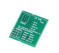 Herramienta integral de simulación de carga Probador de zócalo de CPU con indicadores LED para evaluaciones de rendimiento de zócalo de CPU AM5 Placa de carga de pantalla LED