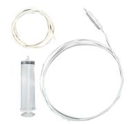 Herramienta Larga para Limpieza de Tuberías - Limpiador Flexible de Manguera de Agua y Desagües - Herramienta para Desatascar Conductos en Coche, Aire Acondicionado, Fregadero y Acuario